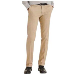 Dockers Slim Fit Chino Pants Tan Khaki Flat Front 36x30